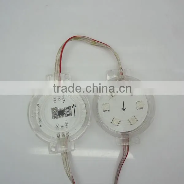 ucs1903 ws2811 ws2801 LPD6803 DMX512 30mm led pixel light