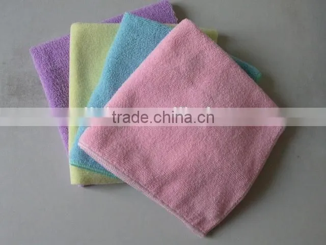 HOT sale microfiber cleaning cloth/hand towel/ car microfiber