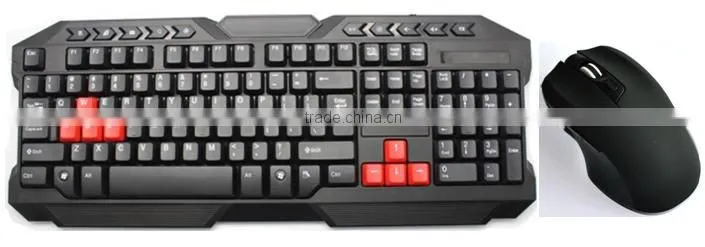 Shenzhen manufacturer 2.4g multimedia combo wireless mouse and keyboard