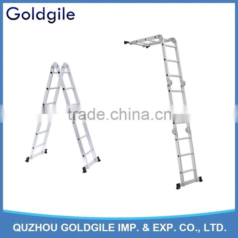 Goldgile 2016 EN131-6 Aluminum Double-sided telescopic ladder