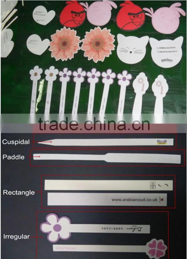 Perfume Testing Paper with embossed logo