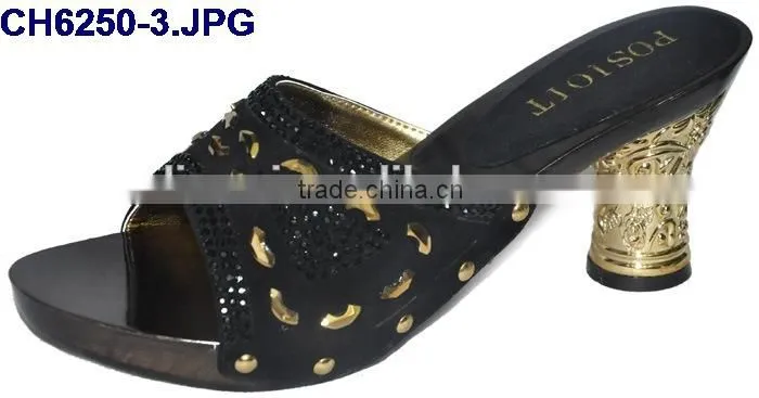 CH6250-4 Fashion women low heel /wholesale sandals for party