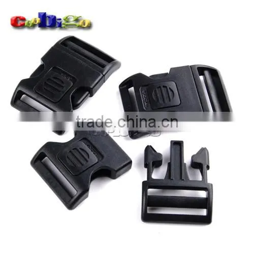 Plastic Self-locking & Arched Switch Buckle for Backpack Straps Camping Bags #FLC340-20/30/38