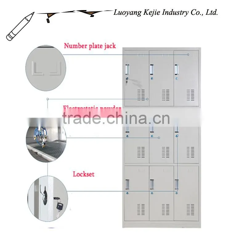 cream vertical storage cabinet with drawers metal simple steel cupboard locker