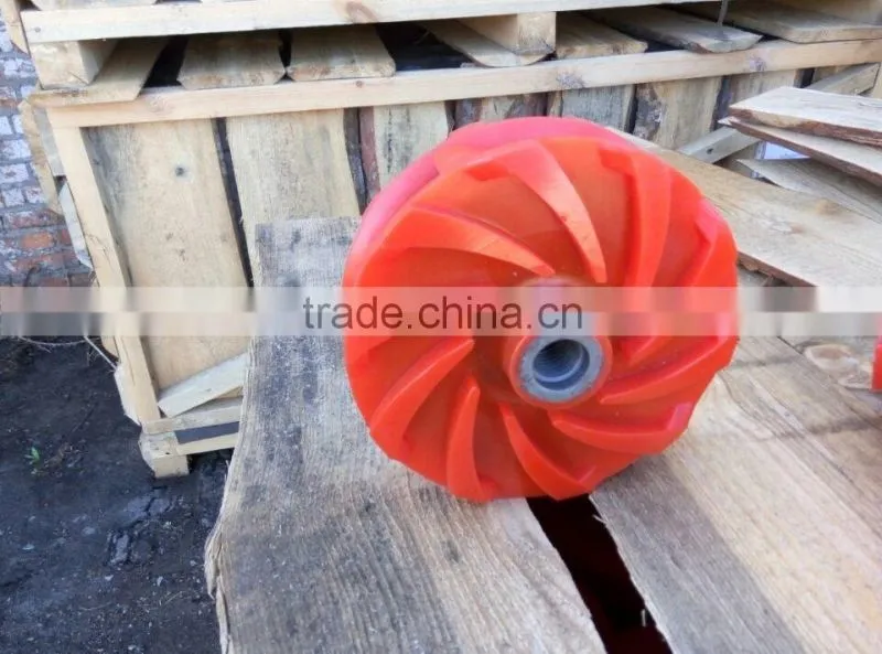 Polyurethane impeller spare parts for HAD slurry pump