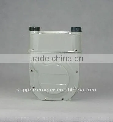 ICG1.6B Sapphire Diaphragm Household Aluminum Case IC card prepaid intelligent Gas Meter