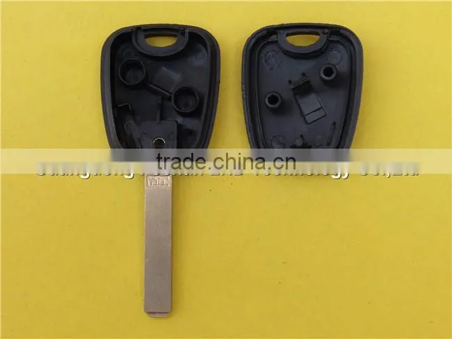 Peugeot 307 remote key for transponder key blank case cover without groove blade
