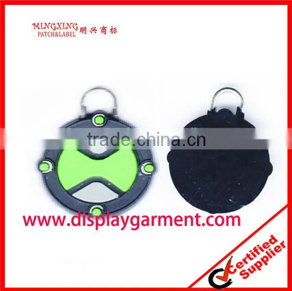 embossed silicone rubber label