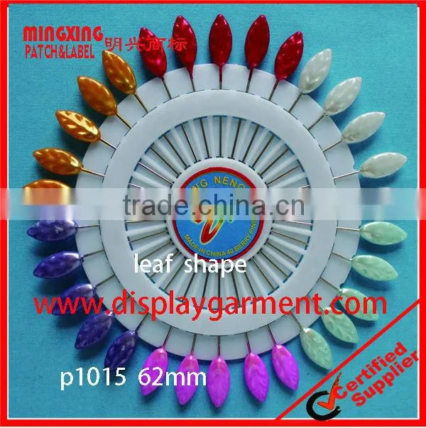 Rainbow 55mm Round Ball Pearl Head Scarf Pin