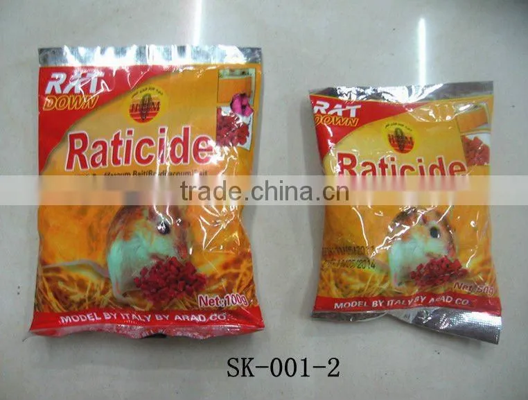 2012 hot sale 100g raticide and rat poison