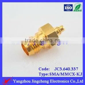 MMCX male to SMA female adapter rf connector 50ohm