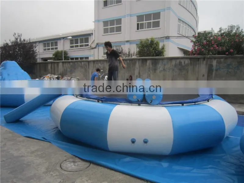 Durable Water Game Inflatable Water Trampoline bouncer bouncy water