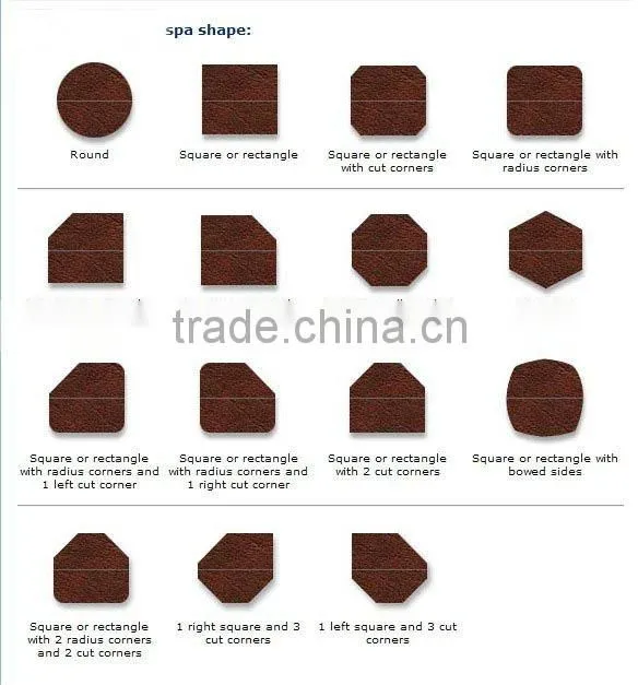 tapered insulated spa cover hot tub cover