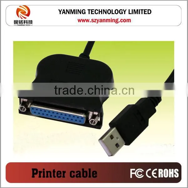 USB to serial DB25Pin Parallel Port printer Cable Adapter computer cable
