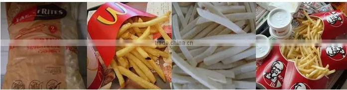 High capacity efficient French fries making machine
