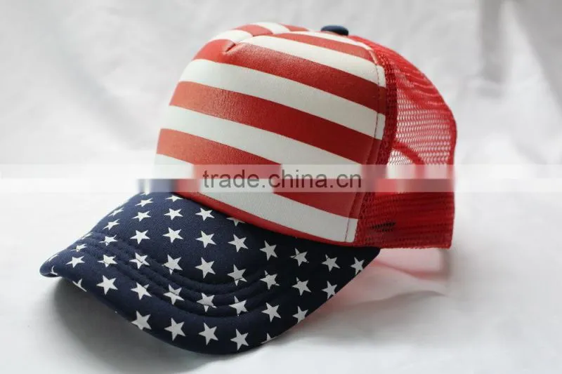 Flag trucker cap for sale for American country