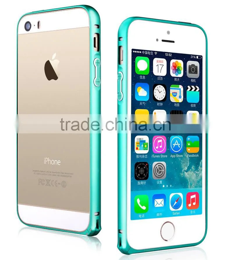 Newest arrival aluminum phone case for iphone6 metal phone bumper for iphone 6 plus metal case