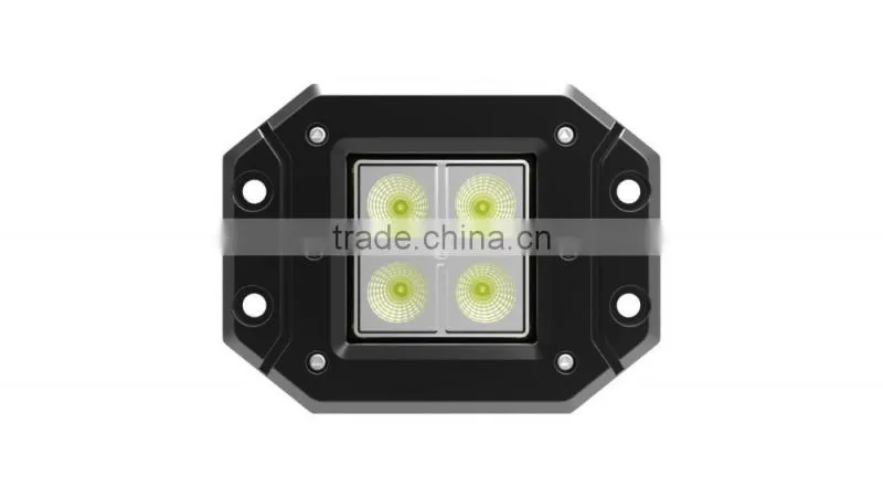 Factory direct offer auto lamp 4.8inch supper bright surface mount C ree 12W motorbike off road LED work lamp