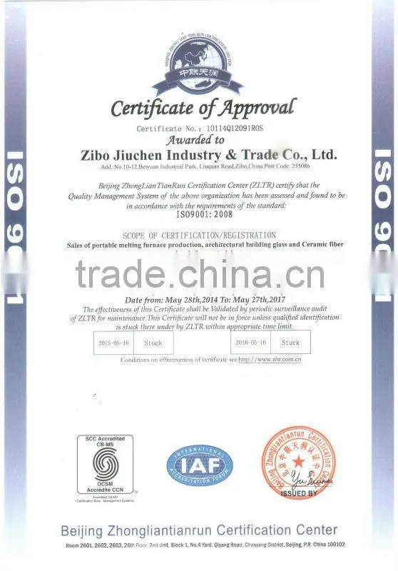 Top Quality and Competitive Price refractory ceramic fiber special-shaped for industrial furnaces