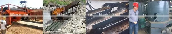 30 ton/h portable gold trommel