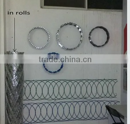 High Security Stainless Steel barbed wire on sale