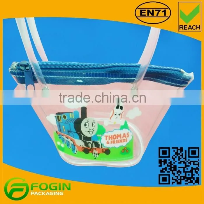 waterproof pvc slider zipper bag
