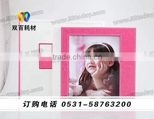 new design fancy PU album cover with case China most professional manufacture