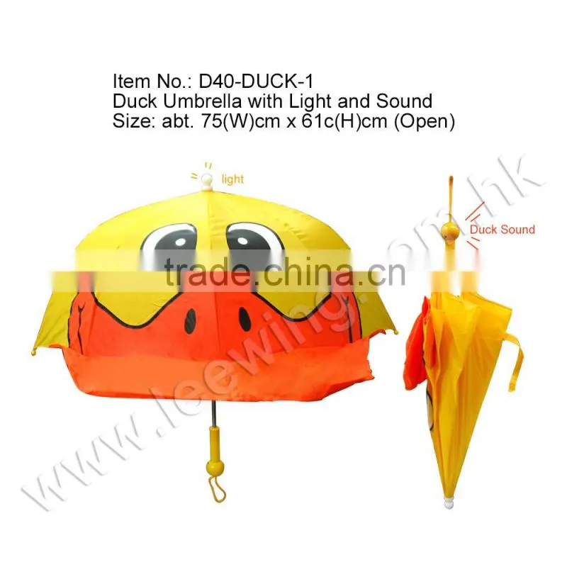 Wholesale Umbrella Duck with Sound and Light