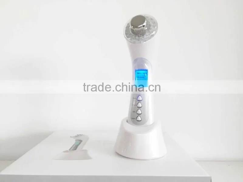 2016 hot! Multifunction portable ultrasonic photon beauty machine for home use