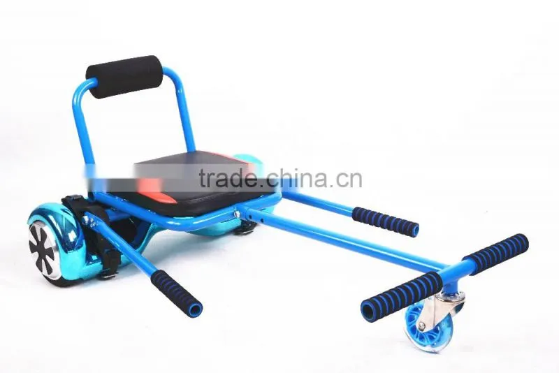 new design product cool seat hover kart for 2 wheels hoverboard go kart hoverkart