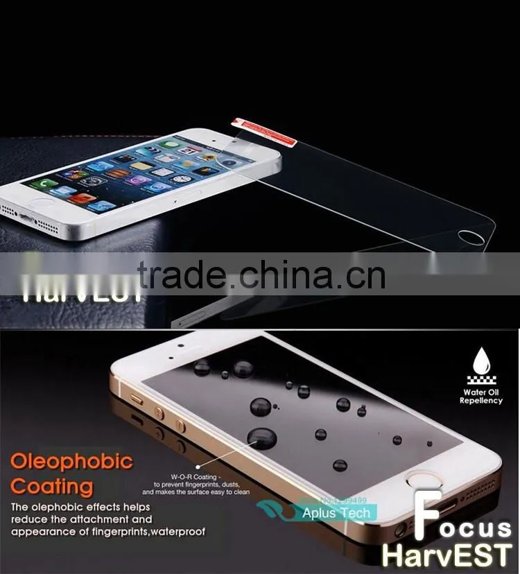 2016 Hot sell tempered glass cost per square foot tempered glass screen protector For iphone 6S