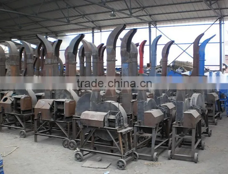 big farm use corn straw feed cutting machine