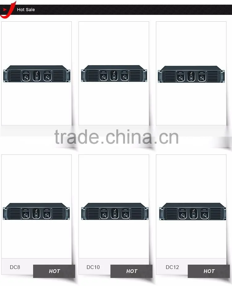 DC4-400W Stereo Power Amplifier For Diso Club
