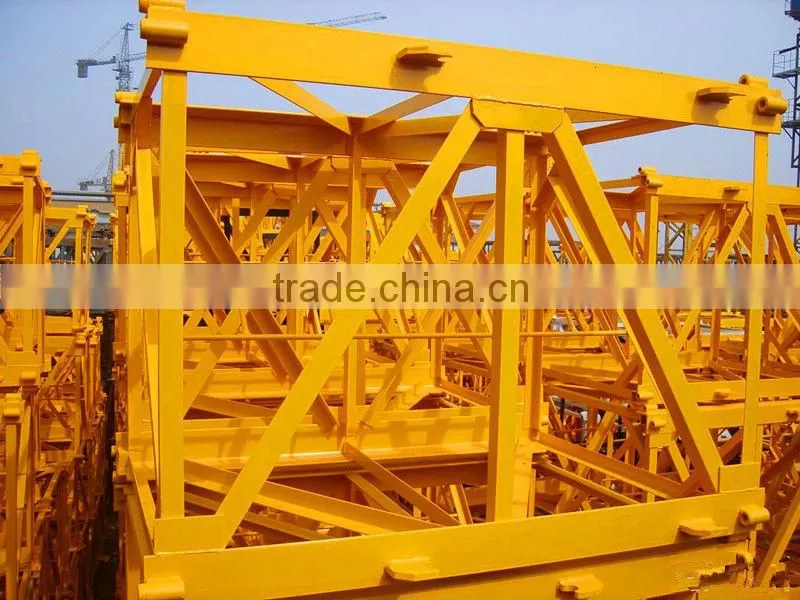 QTZ80A(6010) Tower Crane(2ton-8ton) tower crane operator cabin