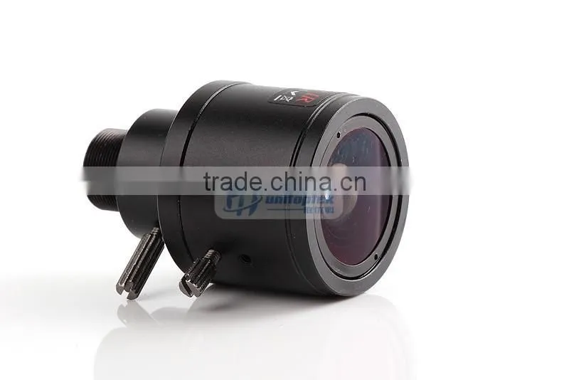 M12 Mount F1.4 3.0Megpixel Fixed Iris Lens With 2.8-12mm Manual Zoom