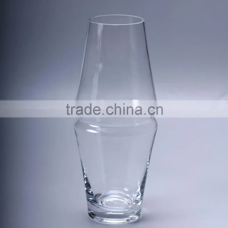 clear decorative glass vase for sale