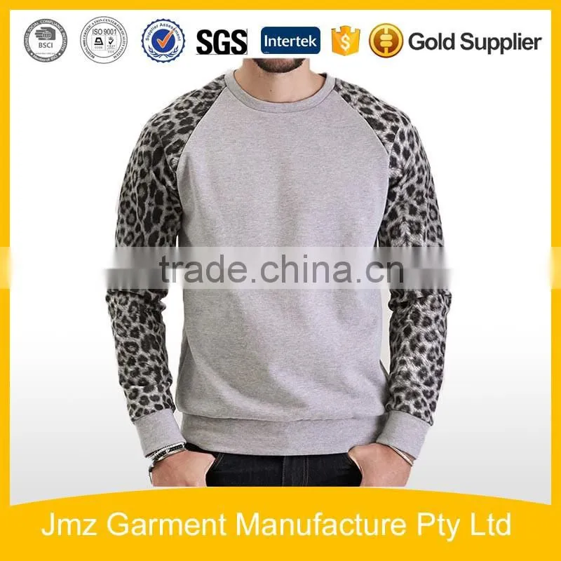 Long sleeved bar code printing hoodie men fashion appareal
