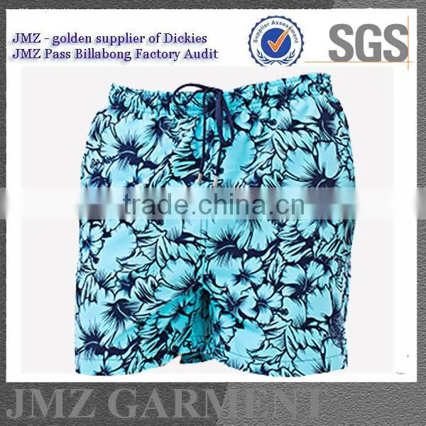 sublimation printed beach shorts board shorts for men polyester swimwear & underwear good price on sale