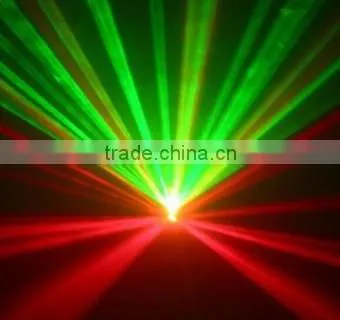 Double head red & green laser light