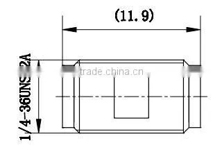 50ohm RF coaxial SMA female to SMA female adaptor