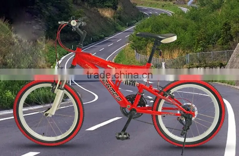 Children's Bicycles 20-Inch V-Brake 12 Shift Car The New Full-Suspension Mountain Bike For Children Sell Like Hot Cakes!