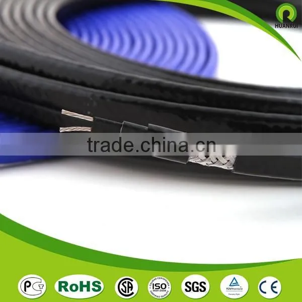 2016 New Self regulating water pipe heating cable suitable for hazardous area