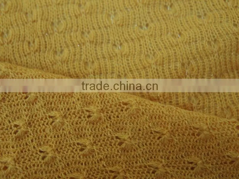 Knit Polyester Acrylic Fabric