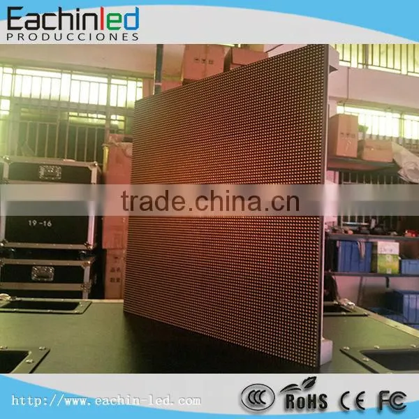 high resolution Indoor P10 stage video screen panel for rental