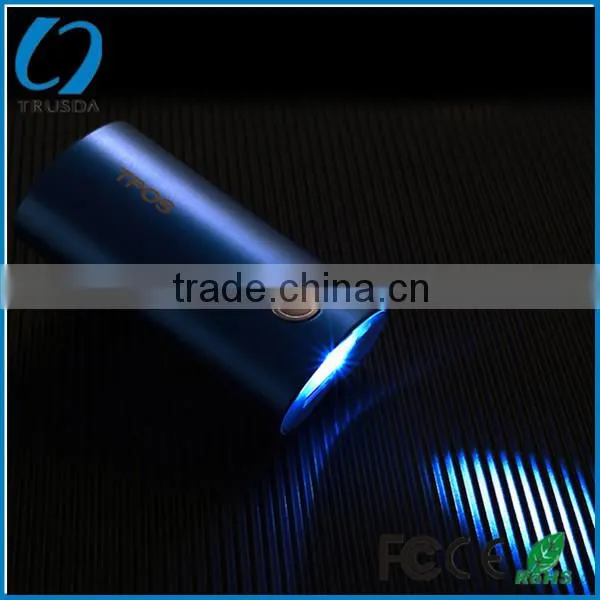Metal shell mobile power pack for phones