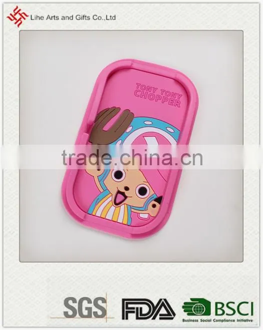 Duck cartoon car anti slid mat for smart phone