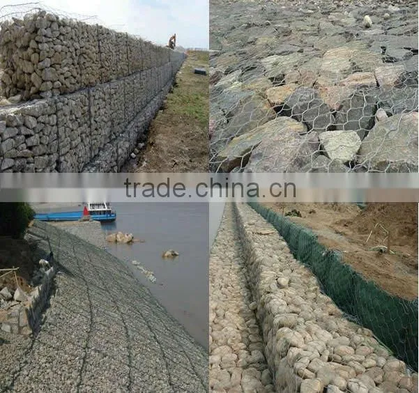 Anping Grey Color PVC Gabion(2*1*1m)