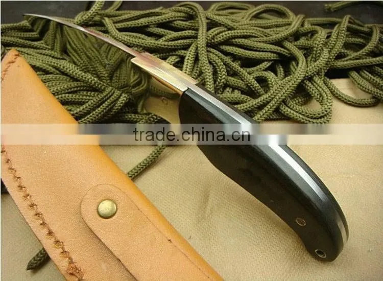 OEM fixed blade hunting knife Camping accessories