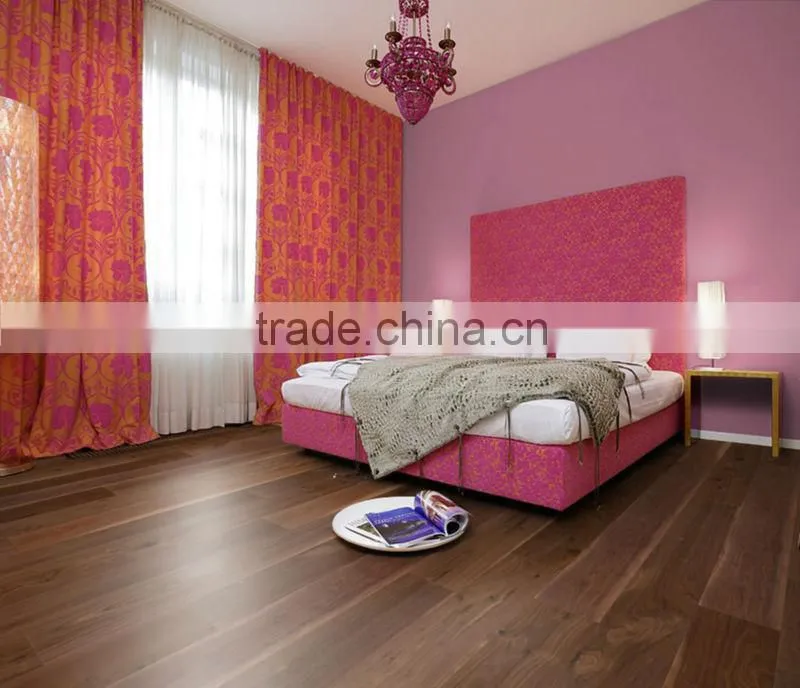 Asian walnut hardwood flooring