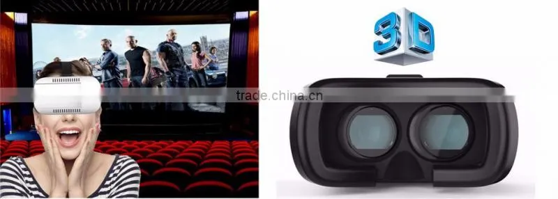 M08006 3D Virtual Reality Headsets 3D VR Box Glasses For 3D Movies and Games
